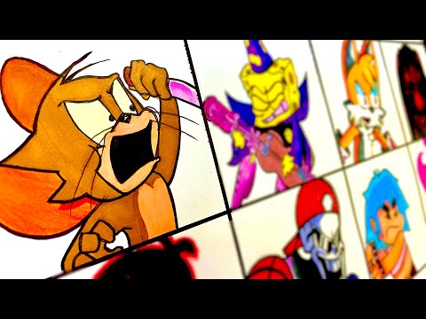 Desenhando Mods No Modo Rage PARTE 2 - (FRIDAY NIGHT FUNKIN)