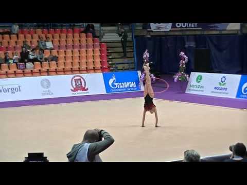 Tabagari Natalia (GEO)  hoop Grand Prix Moscow-Alina Cup 2016 qual. jun.