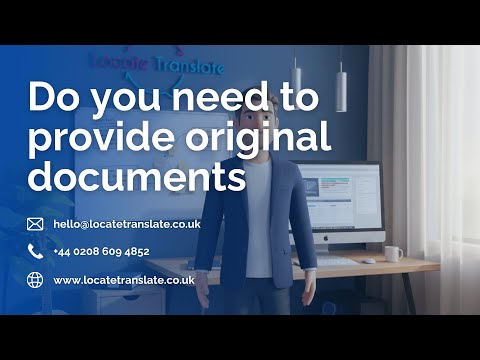 Do You Need to Provide Original Documents?