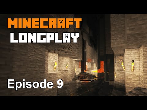 Minecraft Longplay Episode 9 - Building a Well, Adding Details, and Cave Exploration (No Commentary)