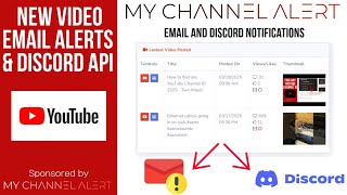 Never Miss a Video Again!  | My Channel Email/Discord Alert Software Review