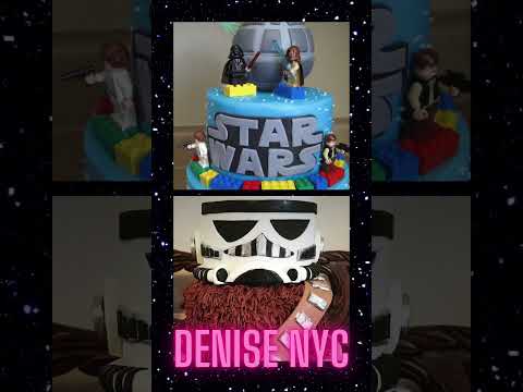 STAR WARS Cakes - May the FOURTH be with you - #starwars #cakedecorating
