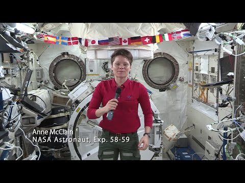 Video Now: ISS sends special message to kids at Hasbro