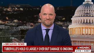 MSNBC: DEADLINE WHITE HOUSE - DEC 6, 2023 - TUBERVILLE'S HOLD LARGELY OVER DAMAGE CONTINUES