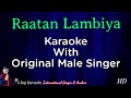 raatan lambiyan karaoke for female | original male voice | hindi english lyrics | by S Raj Karaoke