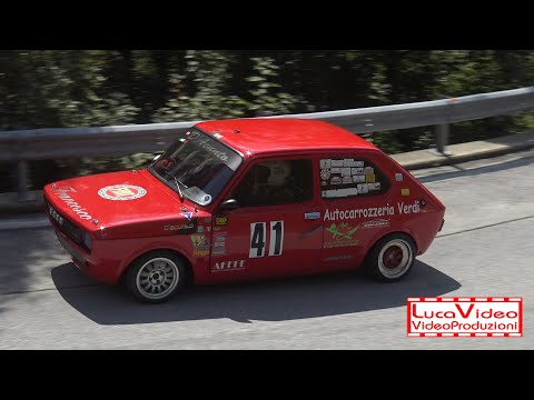 49° Slalom Garessio-S.Bernardo 2022 G.D'Acunto Fiat 127 classe S3 - Passaggi esterni