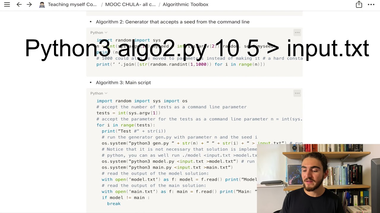 Coursera Algorithmic Toolbox Course week 1