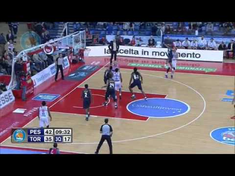 Highlights Consultinvest Pesaro -Manital Torino 69-76