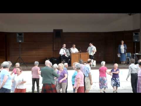 Matthew Maclennan Trio, Prince's Street Gardens, Scottish Country Dancing. 28th July 2014