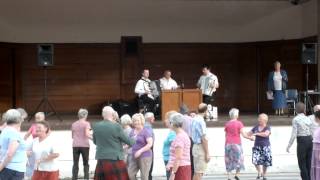 Matthew Maclennan Trio, Prince's Street Gardens, Scottish Country Dancing. 28th July 2014