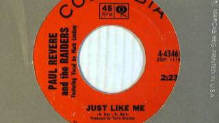 Paul Revere and The Raiders "Just Like Me"