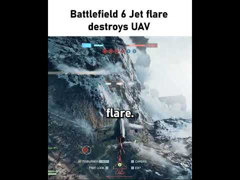 Battlefield 6 Jet Flare destroys UAV