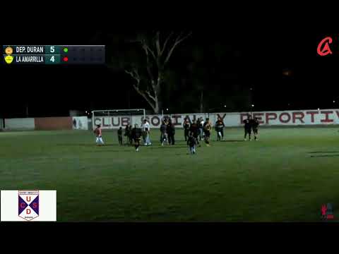 Liga de los Barrios Durazno. Semifinales: DEPORTIVO DURAN vs LA AMARILLA.