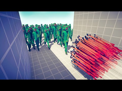 100x BEAR ZOMBIES vs EVERY GOD - Totally Accurate Battle Simulator TABS