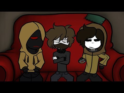 Ticci Toby, Masky y Hoodie-(Especial halloween?)-Animacion