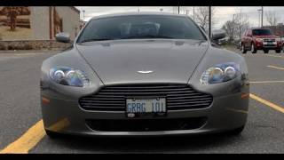 Aston Martin V8 Vantage Walk Around, Startup, And Exhaust Sound