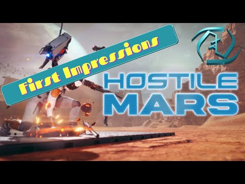 Hostile Mars - Factory Builder with Combat - First Impressions