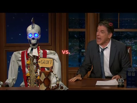 Larry King Geoff Makes Craig CRAZY! | Craig Ferguson LLS