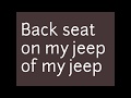 JOE - JEEP Lyrics