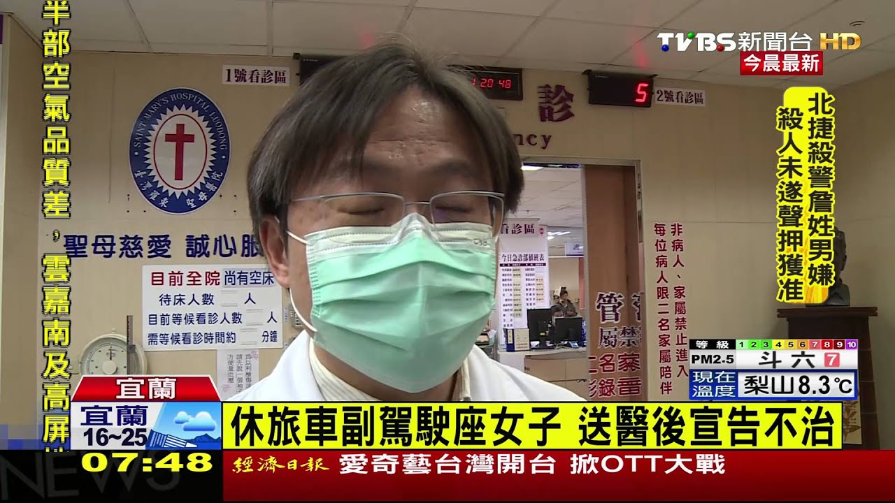 疑失控逆向兩車對撞 1死2重傷2輕傷