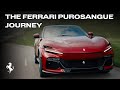 The Unique Journey Of The Ferrari Purosangue Around Scotland