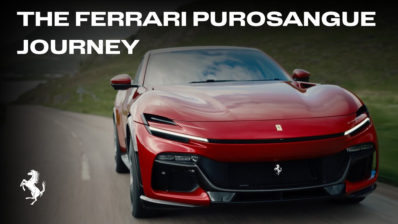 The unique journey of the Ferrari Purosangue