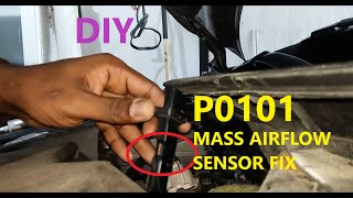 2013 - 2018 Nissan Altima code P0101 mass air flow sensor DIY Fix