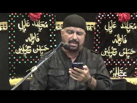 1440 - 20 Safar - 30th Oct 2018 (Day) - Marsiya Recitation by Bro. Rafik Virani