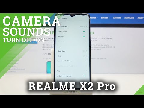 How to Turn Off Camera Sounds on REALME X2 Pro – Open Camera Settings