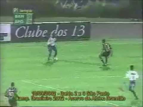 Bahia 2 x 0 São Paulo (Campeonato Brasileiro 2002)