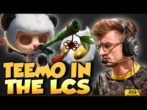 DIGNITAS LOURLO BREAKING OUT THE TEEMO | REACTION - League of Legends