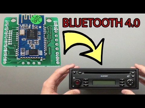 How to Add Bluetooth 4.0 to Any Car Stereo for 12$ ! Complete Guide !
