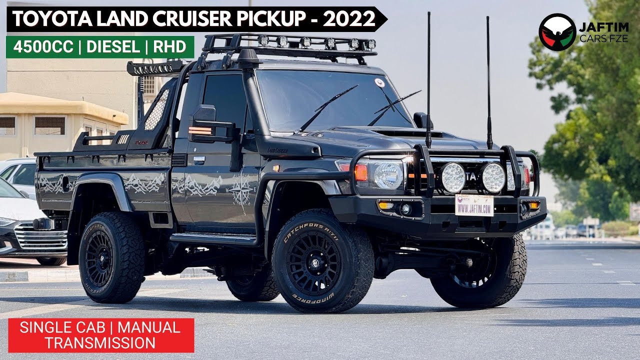 Toyota Land Cruiser Pick Up SINGLE CABIN | MANUAL TRANSMISSION | 4.5L DIESEL ENGINE | BULL BAR | RHD video