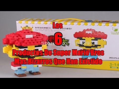 TOP 6: Los 6 Productos Mas Bizarros De Super Mario Bros Que Han Existido