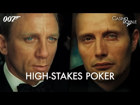 CASINO ROYALE | Poker Game – Daniel Craig, Mads Mikkelsen | James Bond