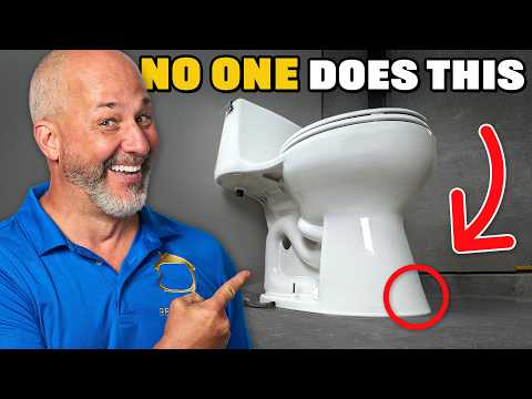The Toilet Install Trick Everyone Misses