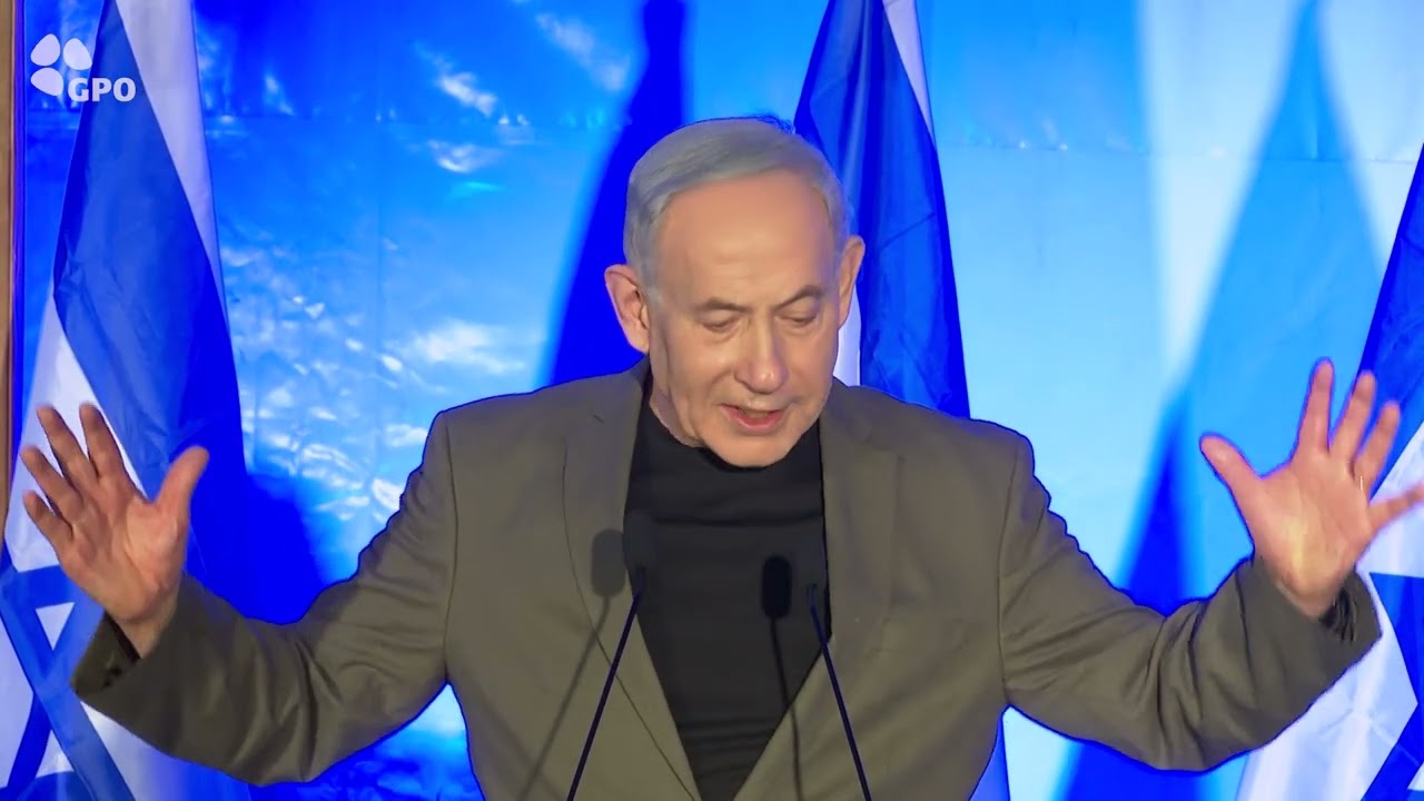 ראש הממשלה נתניהו בהנחת אבן פינה לאנדרטה לזכר חללי העדה הנוצרית