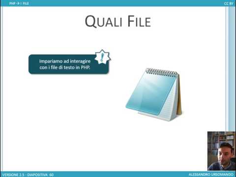 Ursomando PHP 09 - Stringhe, file e cartelle