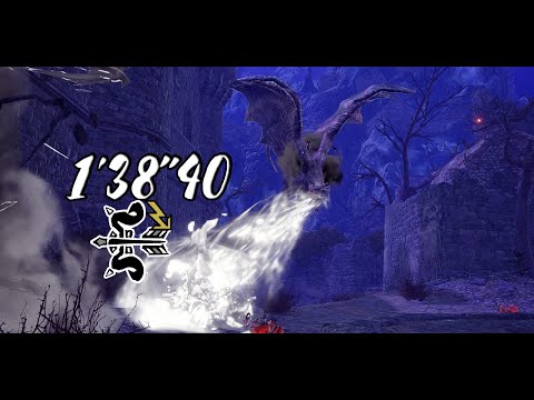 MHR Sunbreak - Storm of the Kushala Daora - Kushala Daora - Bow - 1'38"40 - Strife/Berserk/Heroics