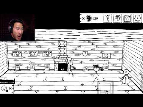 Everytime Markiplier Encounters A Spittoon In West Of Loathing (Ish)