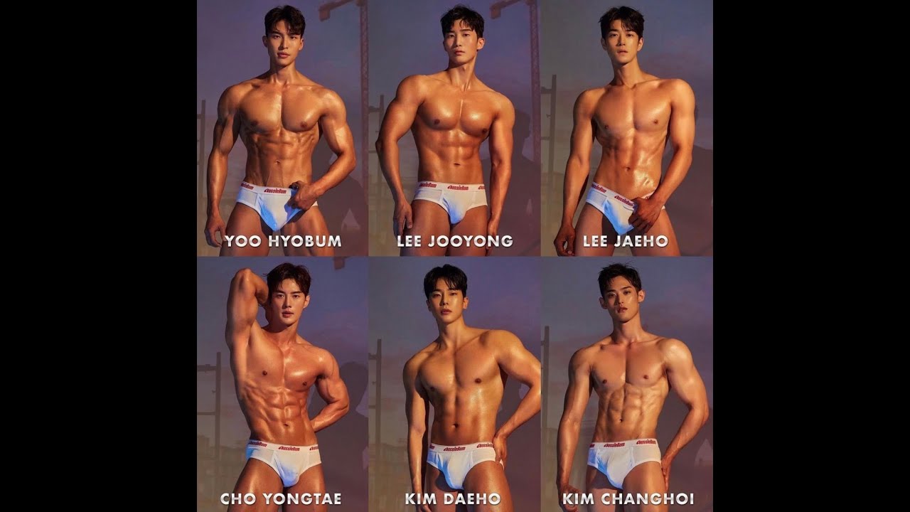 Mister International Korea 2021 34 Finallists Interview on Aussiebum Underwear  Part1 (No 1~ No 12)