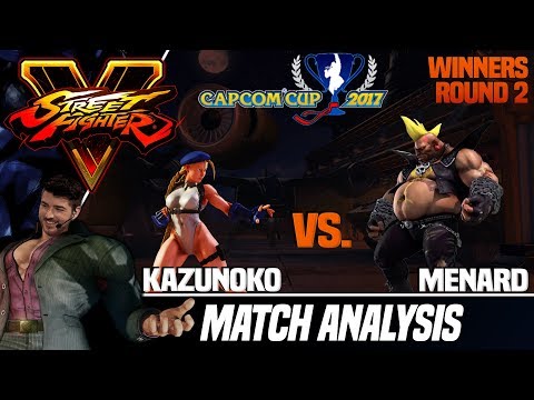 SFV Match Analysis: Capcom Cup 2017 - Kazunoko vs. MenaRD