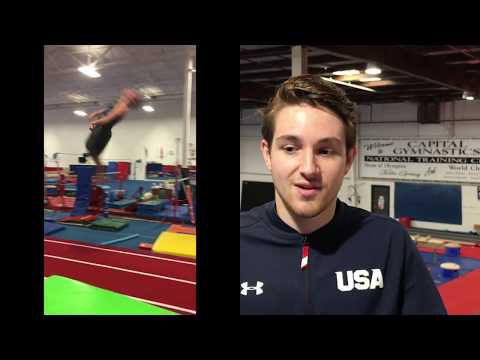 Brandon Krzynefski Team USA 2018 PowerTumbling