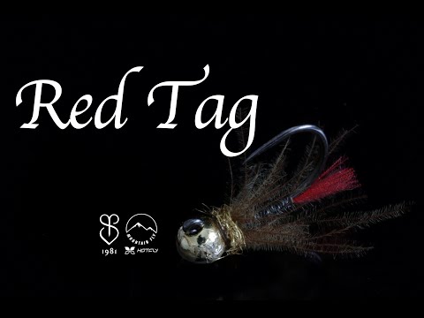 CDC Red Tag Nymph - Mountainfly Fly Tying - Fly fishing