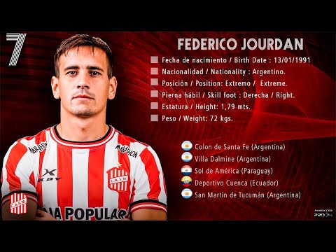 Federico Jourdan #7 // Extremo - Winger // San Martin de Tucuman 2022