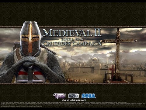 Medieval Total War 2 Crusades Campaign OPENING