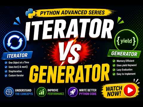 Iterators Vs Generators The Memory Saving Trick Every Python Dev Needs