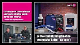 BINZEL ABICLEANER 800 AC, sada na čištění nerezu