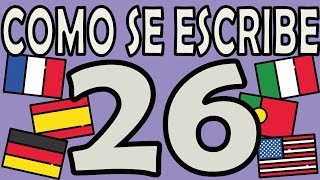 Como Se Escreve 26