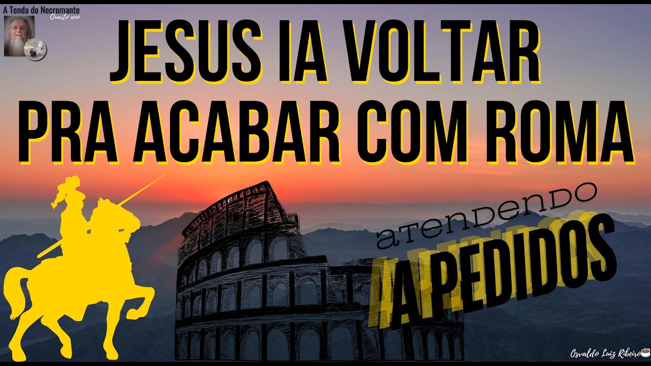 3246. Jesus was going to come back to destroy Rome, right, professor? Responding to requests